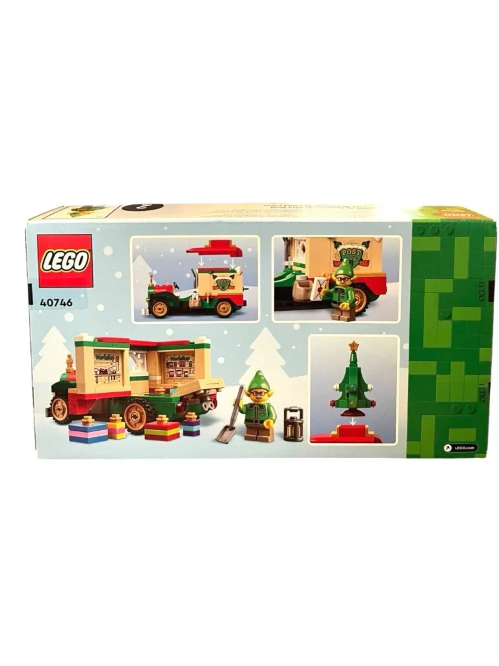 LEGO Santa's Delivery Truck Christmas Tree Elf Delivery 40746 8+ Building Toy